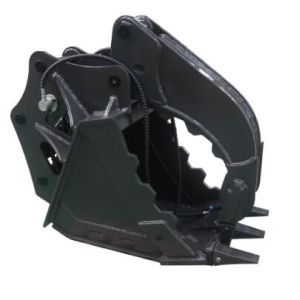 Construction Machinery Excavator Thumb Bucket 0.01cbm Capacity