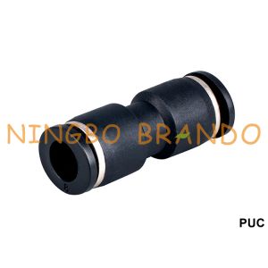 Buy cheap PUC Union Straight Push To Quick Connect Pneumatic Hose Fittings from wholesalers