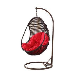 Buy cheap 550mm Width Rattan Swing Chair With Stand from wholesalers