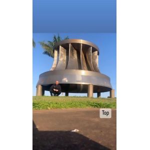 Buy cheap Francis Runner  Blade Angle Hydroelectric Turbine For And Inlet Pressure Of 10 MPa from wholesalers