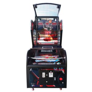 Buy cheap Arcade Basketball Game Machine Electronic / Luxury Basketball Hoop Arcade Game from wholesalers