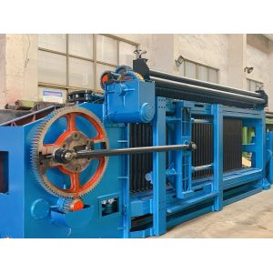 Buy cheap Sprial Coil Three Twist Stone Cage Gabion Wire Mesh Machine from wholesalers