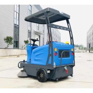 Buy cheap Pure Electric Energy Type Ride On Road Sweeper Machine 180L Capacity from wholesalers