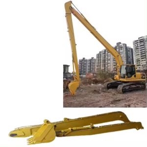 Q355B 7-28m Long Boom Arm Excavator Extended Arm Long Boom With Rock Bucket For