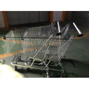 Buy cheap Lightweight Supermarket Shopping Trolley 160L With Amercian Baby Seat from wholesalers