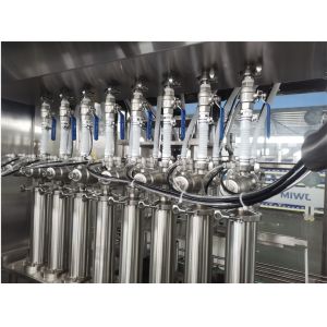 8 12 16 20 Head Chemical Liquid Bottle Filling Machine Piston Type 50ml 250ml