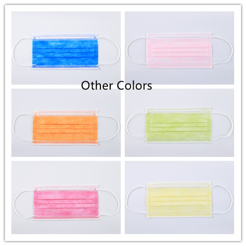 Disposable Medical Face Mask 3 Layers ASTM F2100 Disposable Medical Face Mask