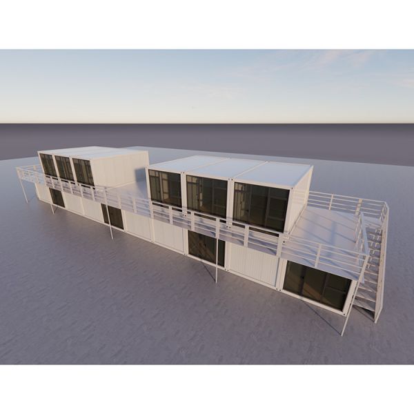 Buy cheap Customized Office Pod Booth Temporary Construction Site Stackable Prefab Modular Building With Modern Outlook from wholesalers