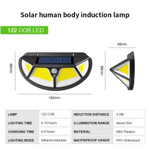 Buy cheap LED Solar Light Outdoor Solar Lamp with Motion Sensor Light Sunlight Street Lamp LED Spotlight for Garden Decoration from wholesalers