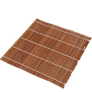 Buy cheap FDA Carbonized Bamboo Sushi Roll Mat Handmade Sushi Tools from wholesalers