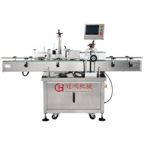 Buy cheap Automatic Vertical Round Bottle Labeling Machine with Adjustable Front and Back Labels from wholesalers