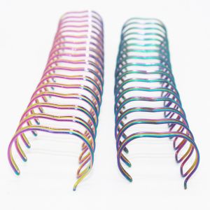 Buy cheap 200 Sheets 1'' Double Coil Binding Wires A5 Double Loop Wire For Notebook from wholesalers