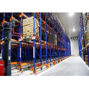 Buy cheap Radio Shuttle Racking System / Automated Warehouse Racking Systems With Pallet Runner from wholesalers