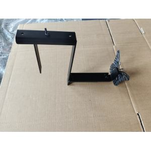 Buy cheap Wall Mount Window Box Bracket with Adjustable Butterfly Design and Customized Plating from wholesalers