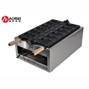 Buy cheap Stainless Steel Taiyaki Making Machine for Snack Equipment and 128x8x78mm Fish Size from wholesalers