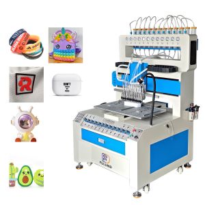 Liquid Silicone Soft Promotion Gift Popular Pvc Keychain Making Machine