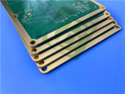 12-Layer 370HR PCB 1.6mm Thick ENIG Finish Green Solder Mask