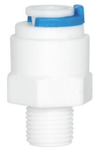 Buy cheap 20mm Thread Push Connect Plumbing Fittings , 3/4 Quick Connect Fittings For Water product