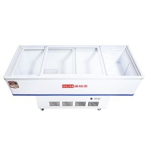 Buy cheap Versatile Commercial Refrigerated Seafood Display Cabinet Chiller Customizable from wholesalers