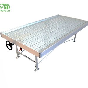 Hydroponics Growing System Greenhouse Benches 4x8 Rolling Grow Tables