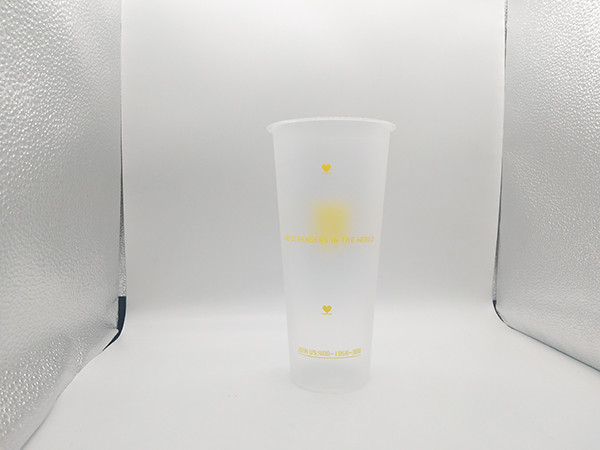 Buy cheap OEM / ODM PP Plastic Cup 1.2mm Thickness In-Mold Labeling Printing from wholesalers