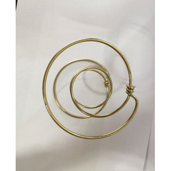 Bonnell Coil Gold Plated Springs For Sofa Seat Unit And Mattress Core Making