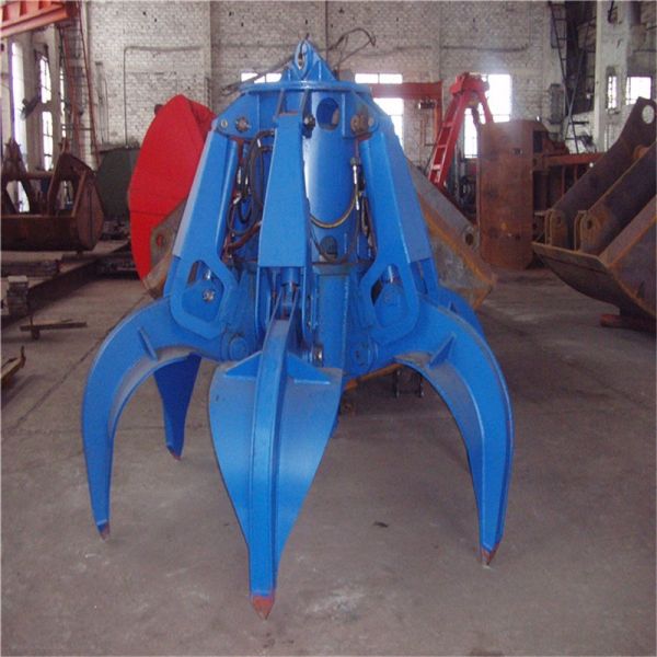 Buy cheap 2T-20T Iron Scrap Hydraulic Electric Grab Bucket For Overhead Crane from wholesalers