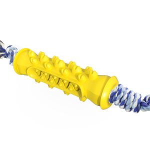 Buy cheap Factory Direct Sale With Rope Single Serrated Molar Stick Pet Dog Teeth Cleaning Dog Training Toy from wholesalers
