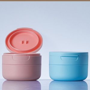 Buy cheap Empty Flip Open 50G Plastic Cosmetic Jars Screen Printing from wholesalers