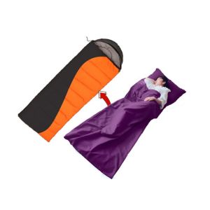 Buy cheap Polyester Sleeping Bag Liner , Single Person Ultralight Sleeping Bag Inner Sheet from wholesalers