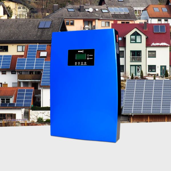 Multifunctional Off Grid Solar System 12 Volt Complete Home Systems 15A Blue LiFePO4 Battery