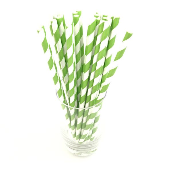 Buy cheap 6mm Disposable Biodegradable Paper Straws For Smoothies Birthday Wedding from wholesalers