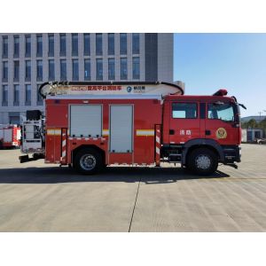 Buy cheap DG20 Fire Engine Truck Aerial Fire Truck Platform 19200KG from wholesalers