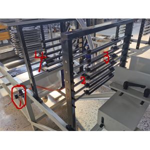 Buy cheap 40m / Min Speed Paper Corner Machine from wholesalers