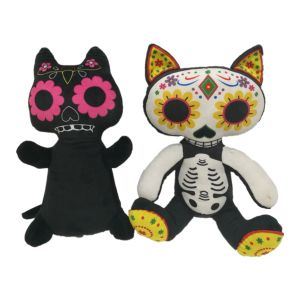 Buy cheap 0.92ft 0.28M Skeleton Cat Halloween Stuffed Animal 2 ASST from wholesalers