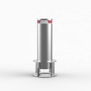 Roadway Anti Crash Fixed Static Automatic Rising Bollards Surface Mounted
