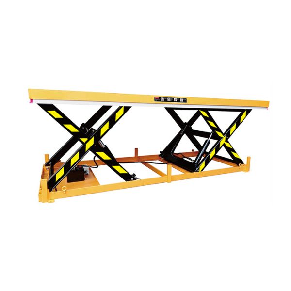 China HW-D Series Double Scissor Stationary Lift Platform With Low Tension Control Box Capacity 2 Ton-8 Ton on sale China HW-D Series Double Scissor Stationary Lift Platform With Low Tension Control Box Capacity 2 Ton-8 Ton on sale