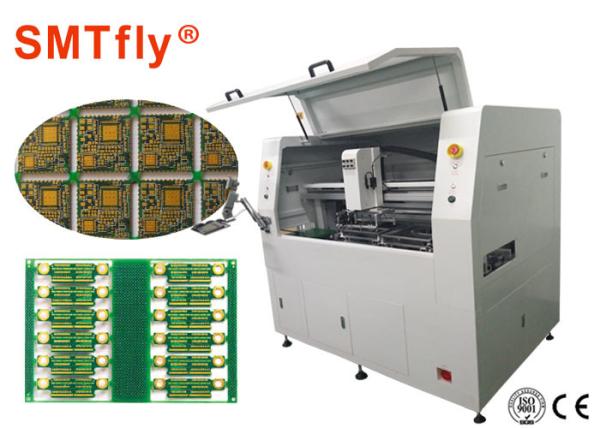 Quality PCB Scoring Machine For 4 Axes Control with Smooth Cutting Edge for sale
