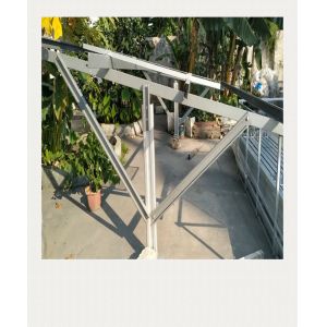 China Galvanized Steel Solar Panel Pole Mount For MW Projects on sale