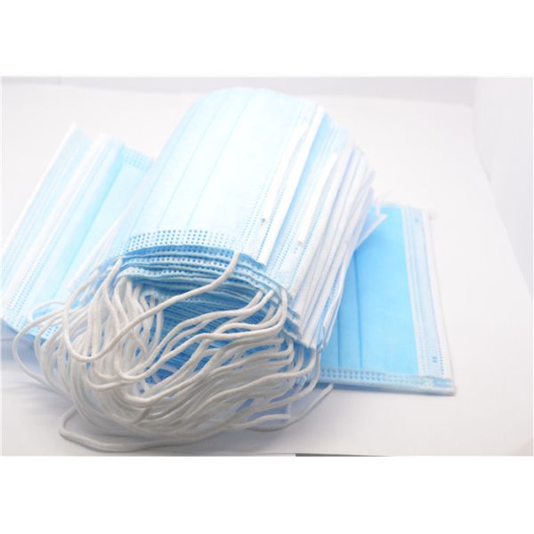 Daily Use Non Woven Disposable Mask , Disposable Mouth Mask Breathable