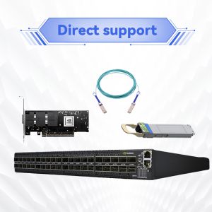 Buy cheap Managed network Infiniband HDR Switch Mellanox 200gb Switch MQM8700 40 Port MQM8700-HS2F(920-9B110-00FH-0MD) from wholesalers