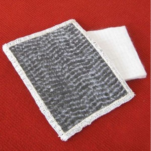 Black Waterproof GCL Bentonite Blanket 4000g/m2-6000g/m2 for Basement Lining in