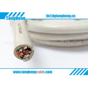 Buy cheap Oil Resistant Drag Chains Polyester TPU Coated Customized Control Cable from wholesalers