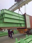 Customized Green H Section Painting Structural Steel I Beam U Channel-Workshop
