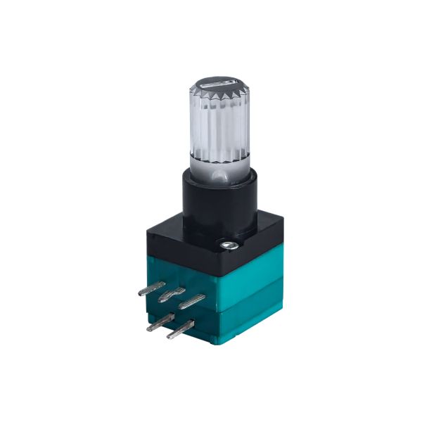 Buy cheap RV97RLN0 Transpartent LED Potentiometer Knurled Shaft Rotary Potentiometer Device With PCB Lug Terminal from wholesalers