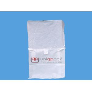 China Food Grade Industrial Bulk Bags Mining With Duffle Top And Flat Bottom on sale