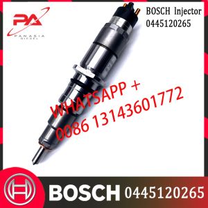 0445120265 Diesel Engine Common Rail Fuel Injector For WEICHAI WP12 612630090001