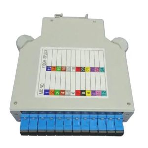 Buy cheap C45 DIN Rail Fiber Optic Terminal Box 12 Port SC MPO Prefabricated Cabinet from wholesalers