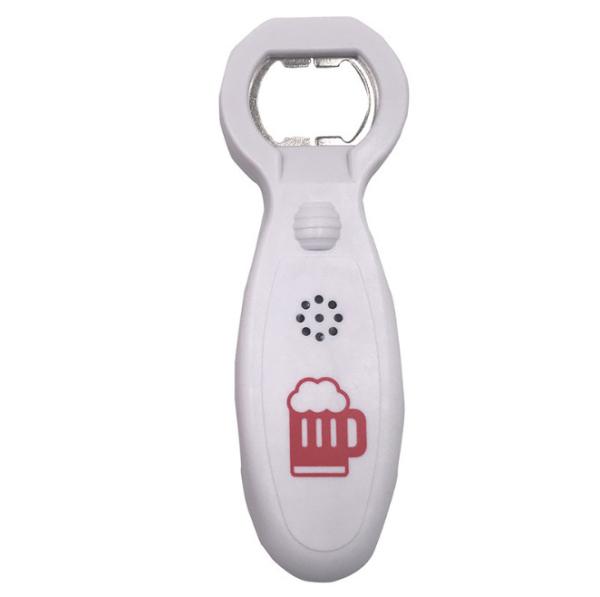 Buy cheap Flat Bar Beer Bottle Opener 50g Music Plastic Metal Sensor Switch Customized 22*35mm from wholesalers