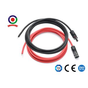 Buy cheap Silver Plated IP67 Low Toxicity Solar Panel Extension Cable from wholesalers